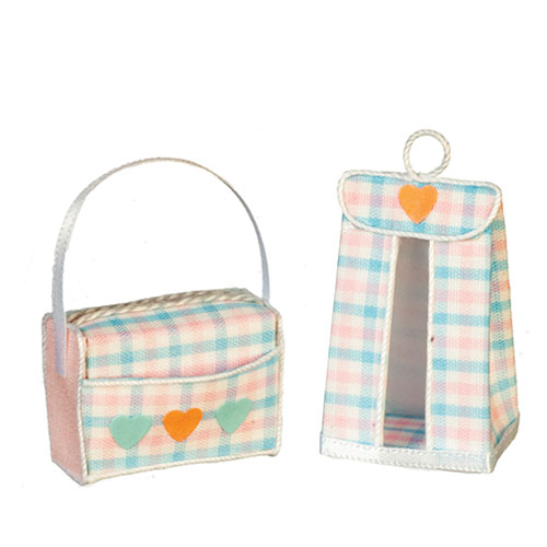 Diaper Bag Stacker/Plaid